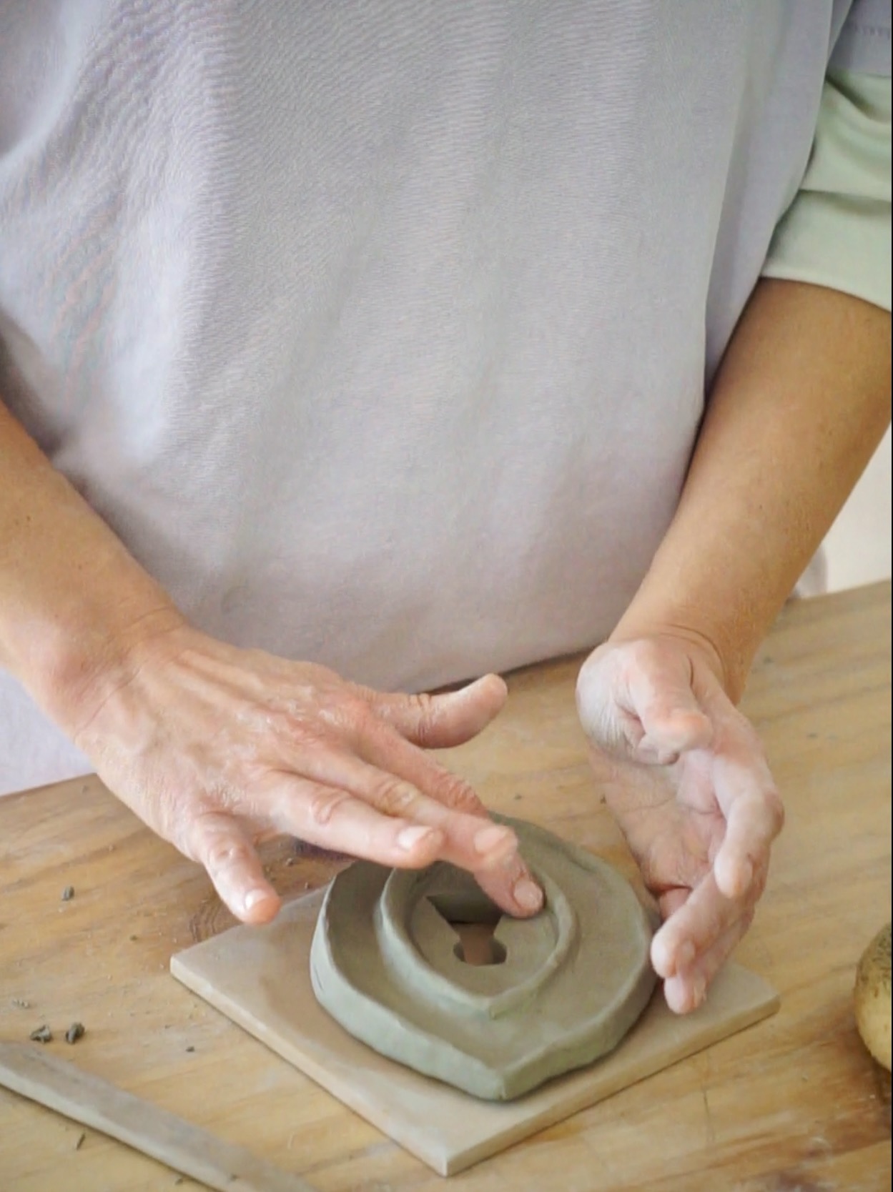 Clay Ritual session